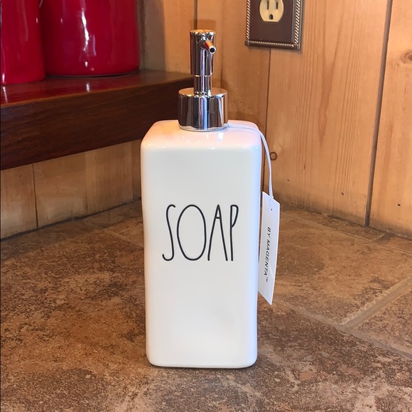 Rae Dunn Other - Rae Dunn “Soap” Dispenser